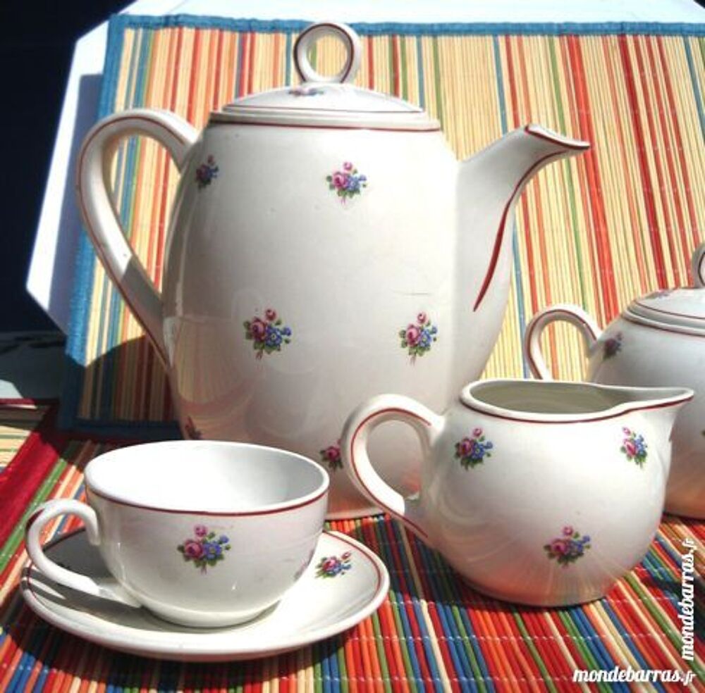 Service &agrave; Caf&eacute; en Porcelaine Cuisine