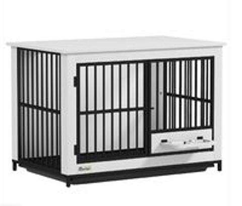   Meuble cage pour chien  