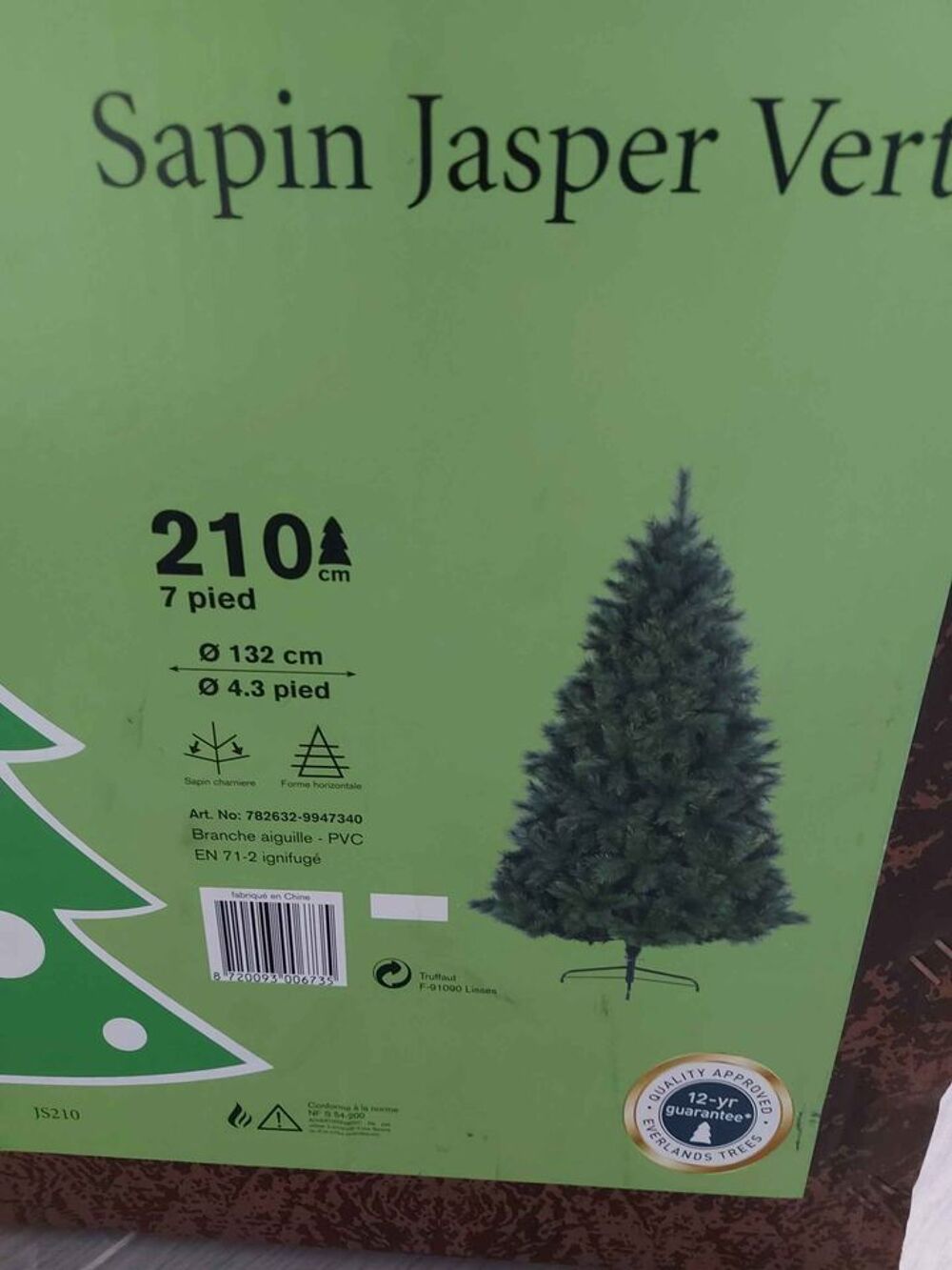 Sapin de Noel Truffaut
Décoration