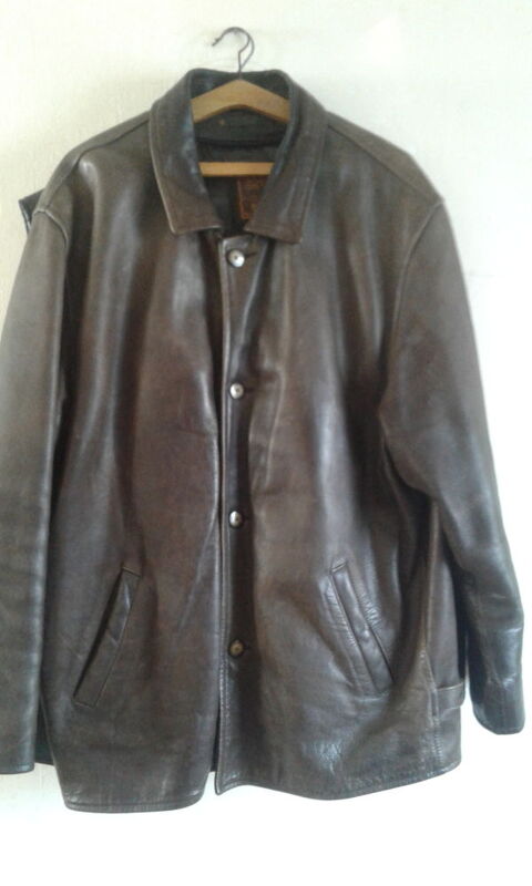 Veste cuir REDSKINS XXL( No:NAW97P) . 80 Clguer (56)