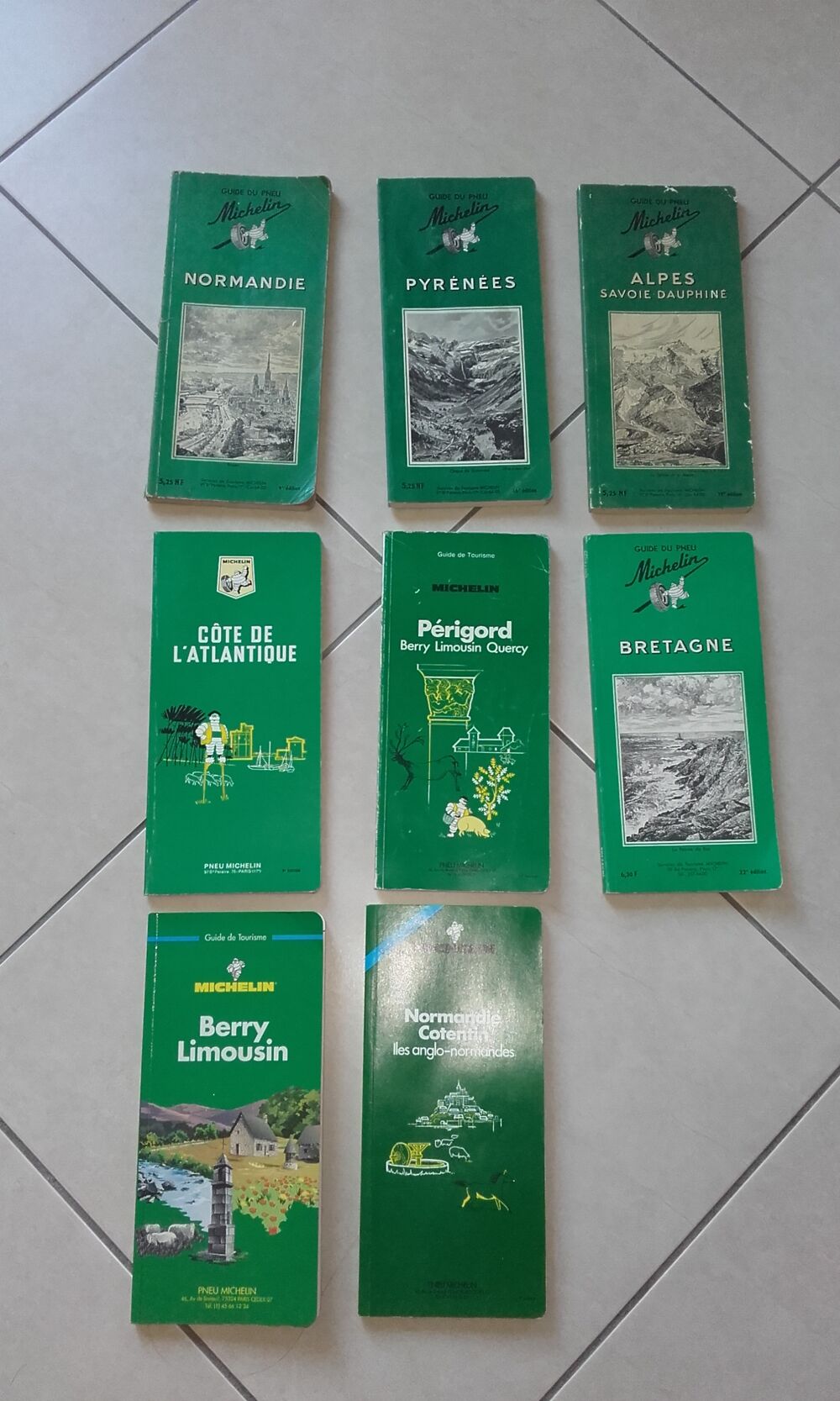 Guides vert Michelin 