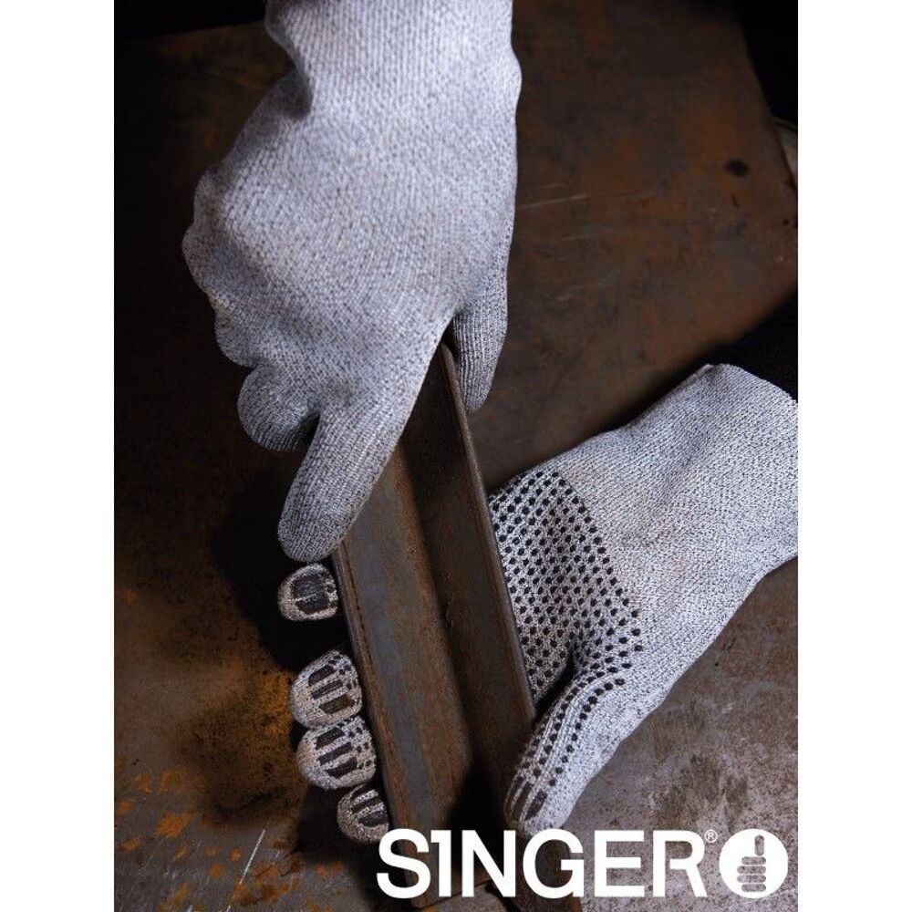 PAIRE GANT DE TRAVAIL ANTI CHALEUR COUPURE RISQUE CHIMIQUE NITCUT SINGER TAILLE 9 Bricolage