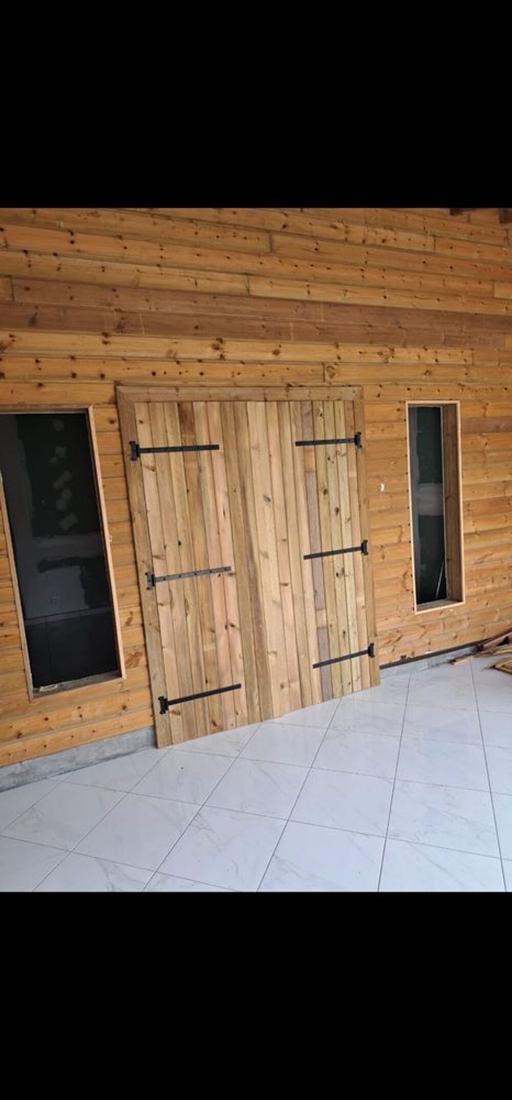 de deux portes battantes en bois Meubles