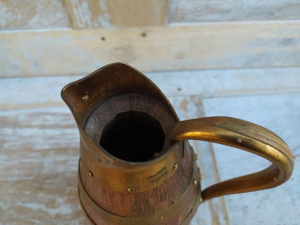 Pichet &agrave; cidre Normand G&eacute;raud Lafitte Meilleur Ouvrier 1933 Décoration