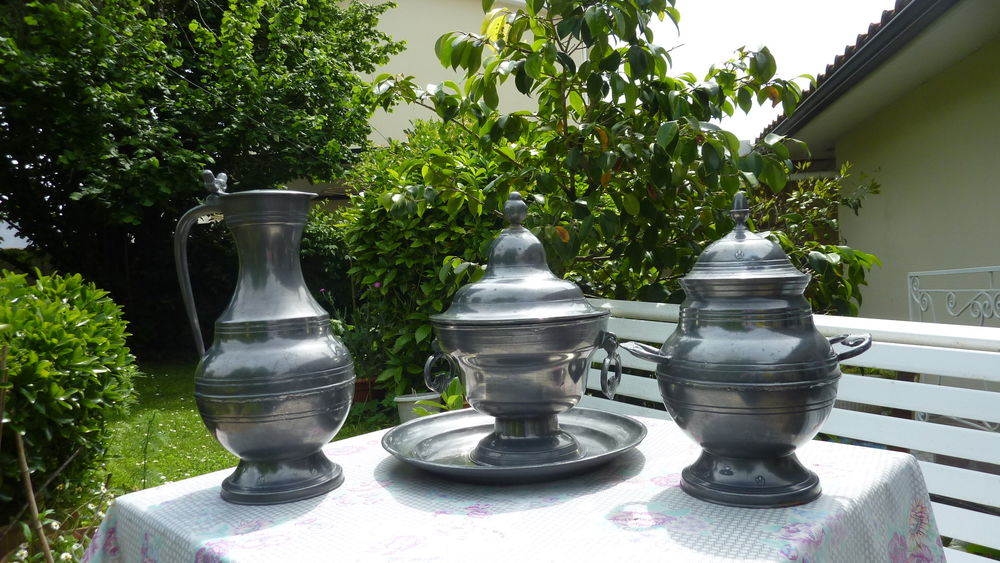 Lot de 3 &eacute;tains Décoration