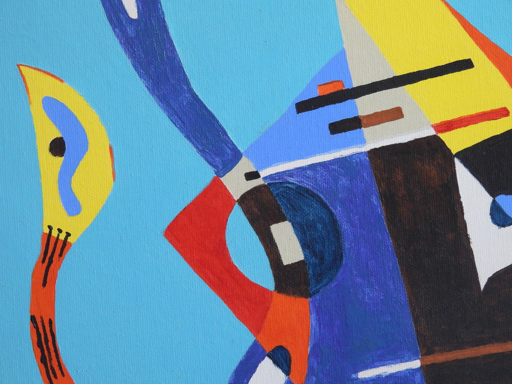 Tableau acrylique sur toile - Festival Décoration