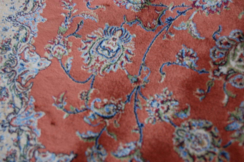 Tapis Persan ( 2,04 m&sup2;) - fait &agrave; la main Décoration