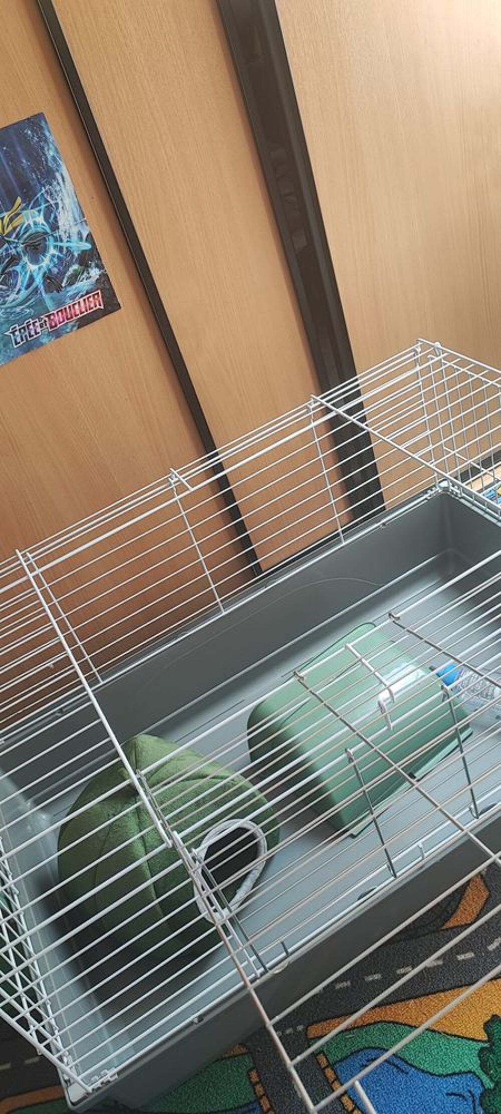 Cage pour rongeur toute &eacute;quip&eacute;e Meubles