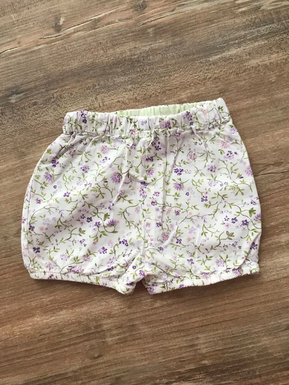 Ensemble d&eacute;bardeur/short enfant fille " Natalys Puériculture