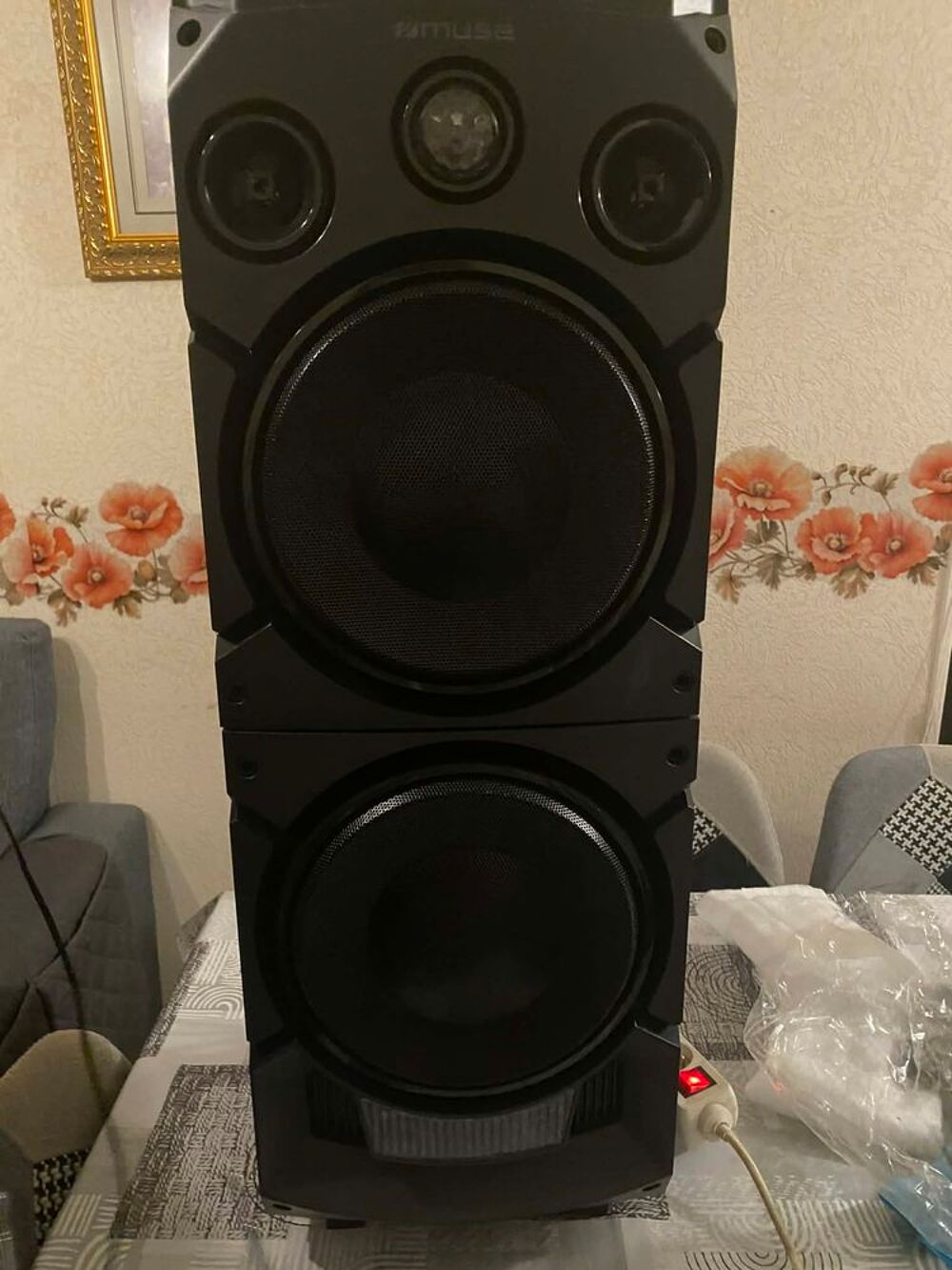 Enceinte Muse Party Box 400 W - Enceinte de soir&eacute;e Instruments de musique