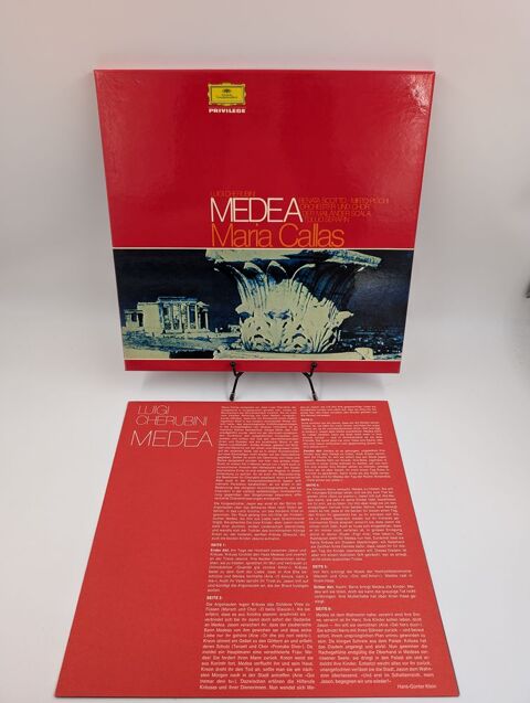Coffret Vinyle 33 tours Cherubini : Medea, Maria Callas  10 Vulbens (74)