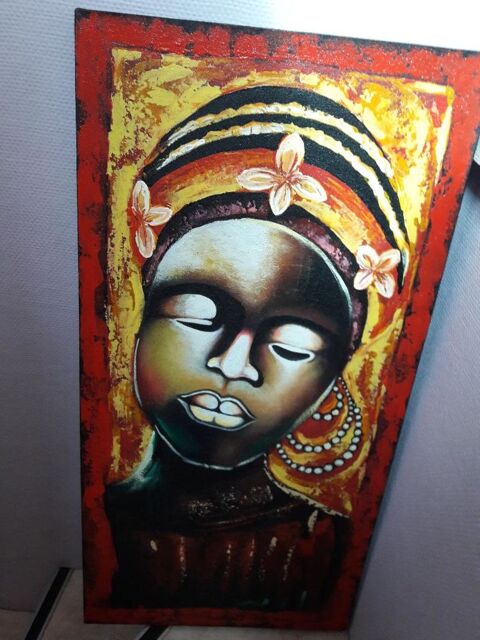 PEINTURE  AFRICAINE 8 Amiens (80)
