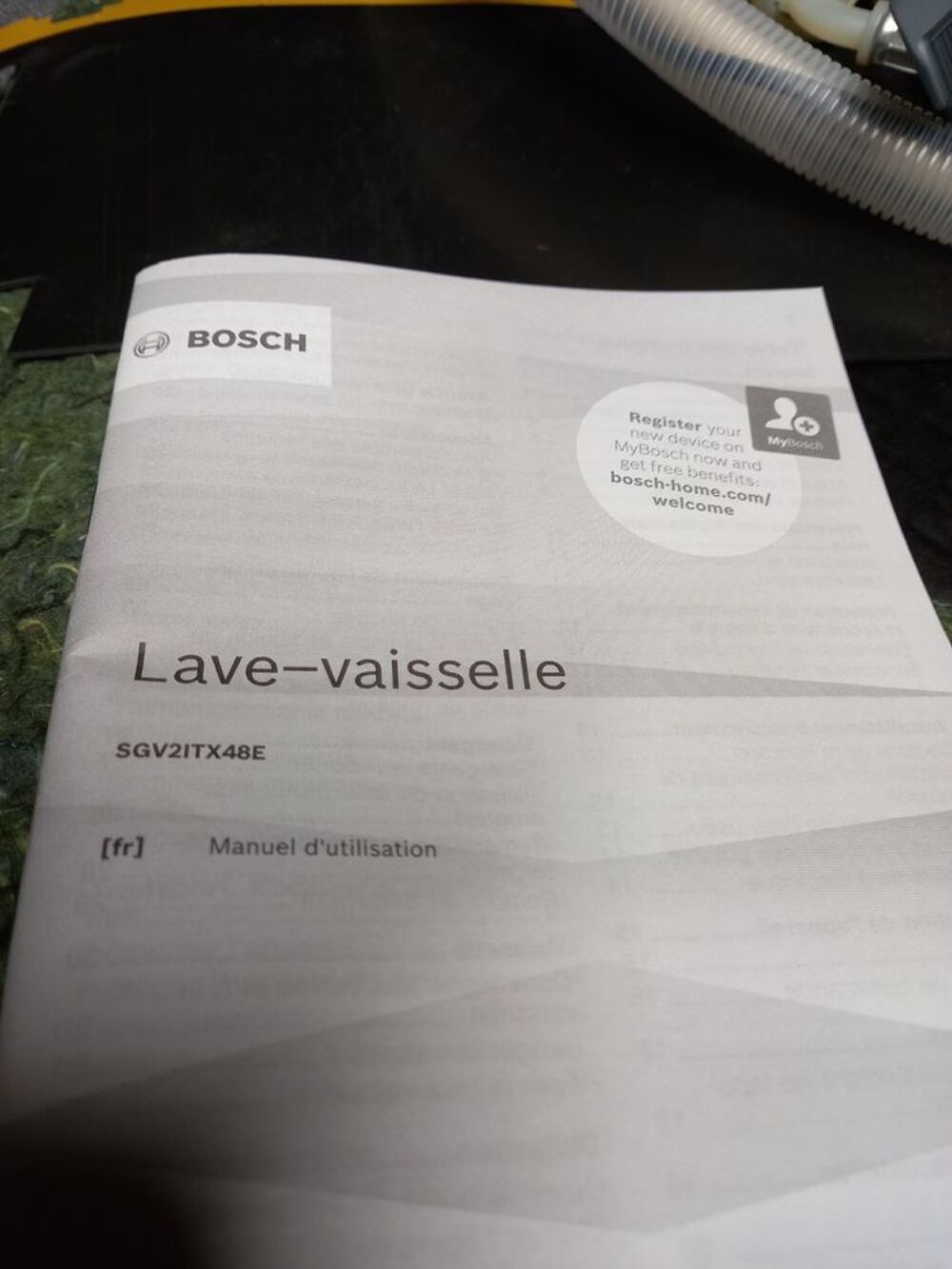 lave vaisselle bosch silence ref SGV21TX48E int&eacute;grable Electroménager