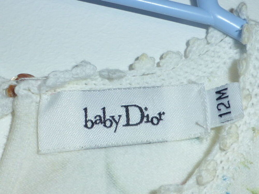 Baby Dior robe &eacute;t&eacute; 12 mois Vtements enfants