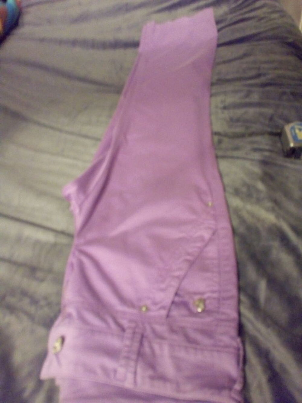 pantalon toile Mauve UNGARO FEVER Vêtements