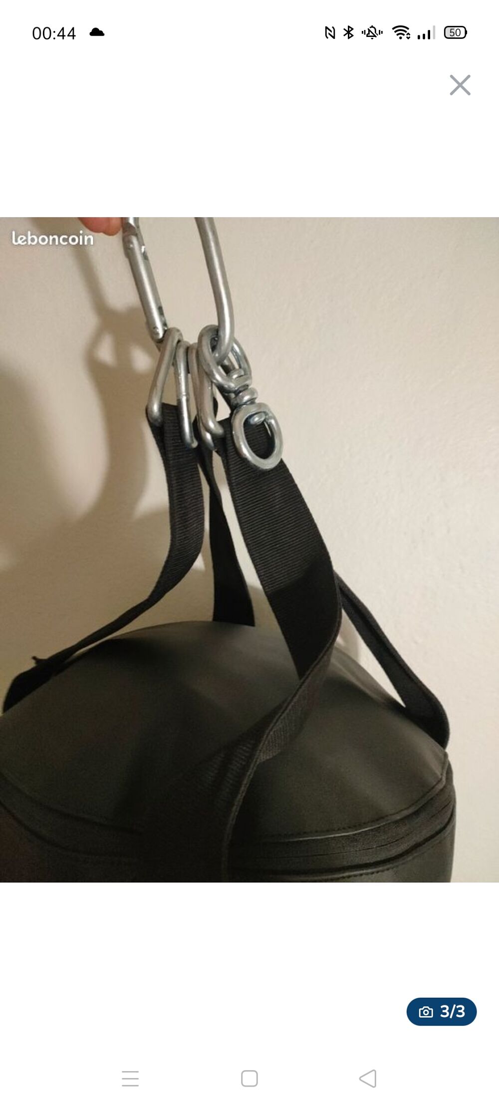 Sac de frappe 50kg Sports