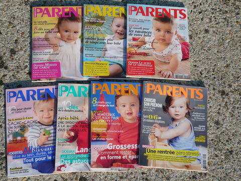 Lot de 7 revues   Parents   7 Franqueville-Saint-Pierre (76)