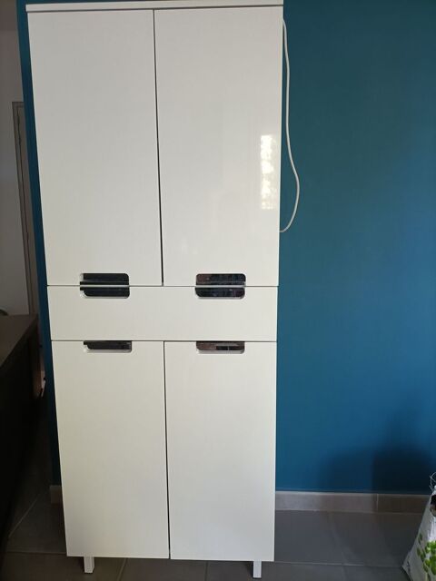 Armoire blanche Romana 180 Aix-en-Provence (13)