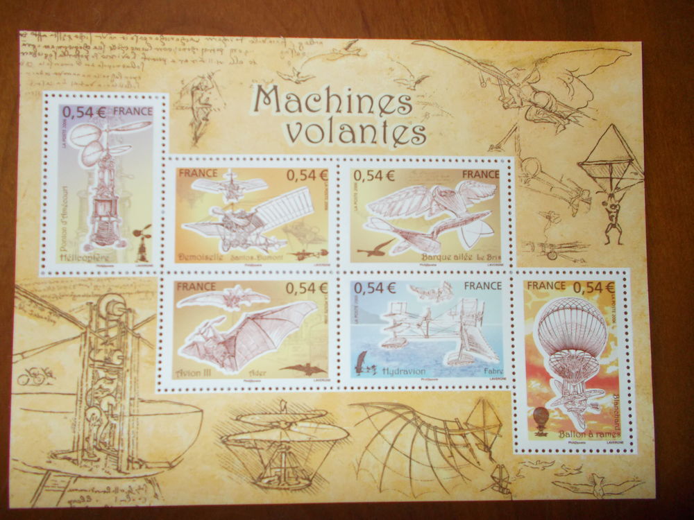 timbres " les machines volantes" 