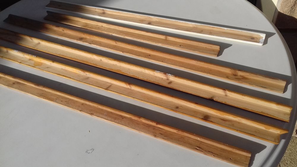Baguettes bois d'angles Bricolage