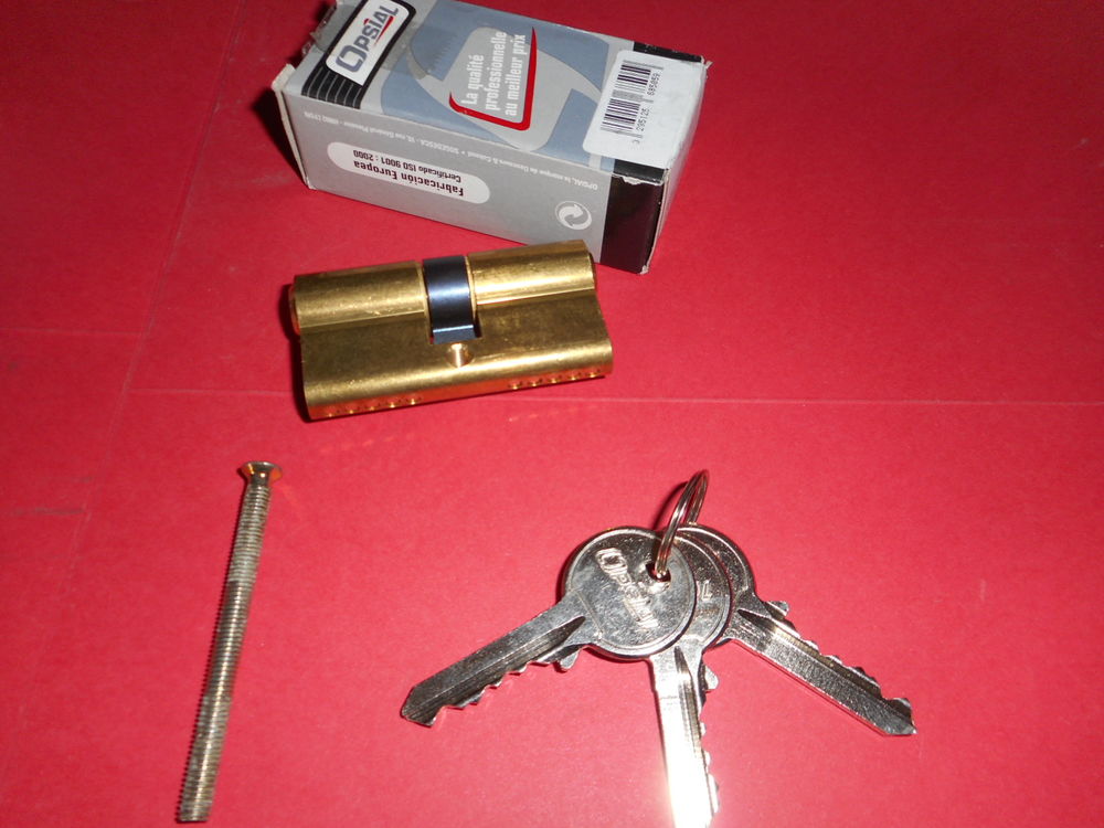 Cylindre de serrure OPSIAL 30/30 et 30/40 Bricolage