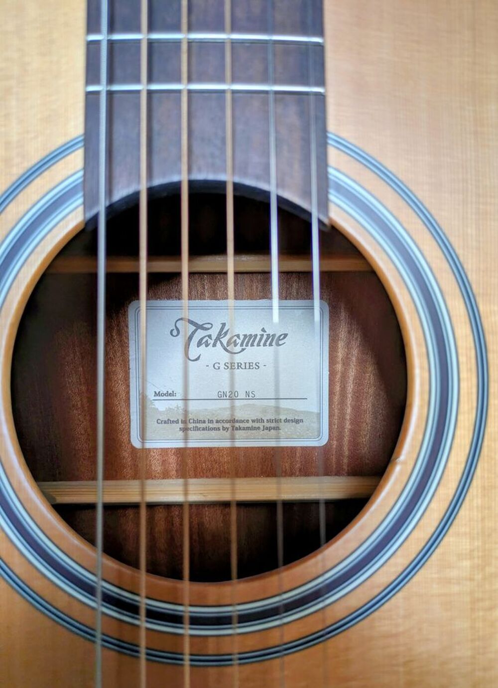 Takamine GN20-NS (Natural Satin) guitare folk Instruments de musique