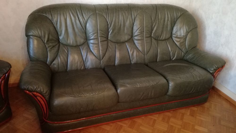 Canap&eacute; en cuir Meubles