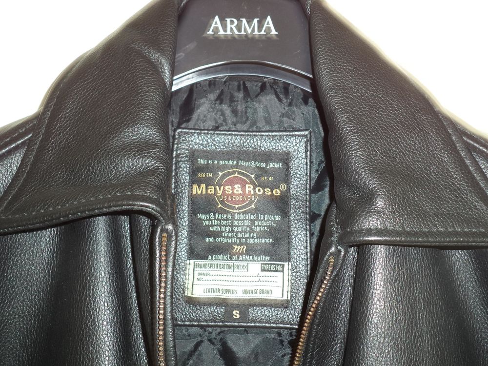 Blouson cuir May &amp; rose Vêtements