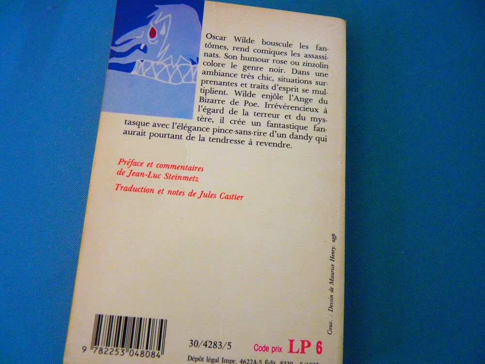 livre Le fantome de canterville oscar wilde Livres et BD