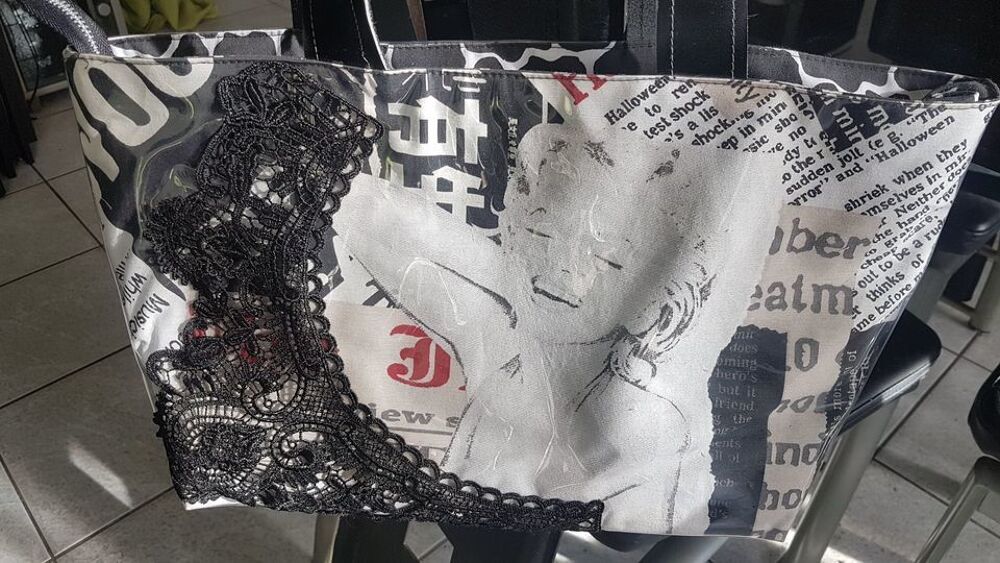 Sac &agrave; mains Marilyn Monroe, mod&egrave;le de sac unique, vintage Maroquinerie
