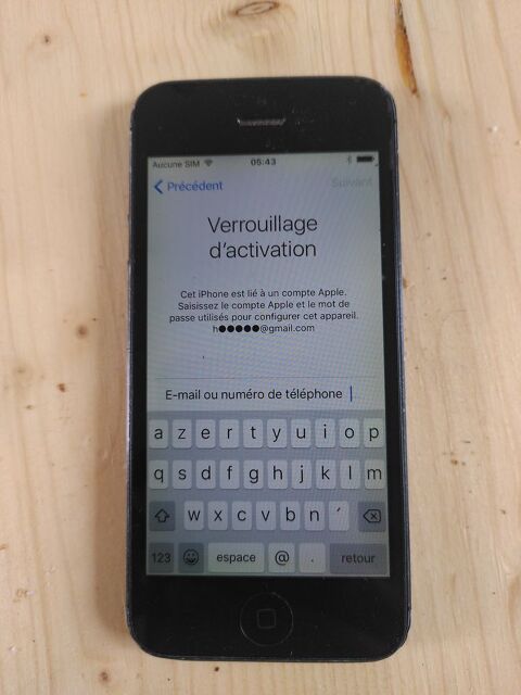 Apple iPhone 5 A1429 Noir - Pour pi�ces 19 Toulouse (31)