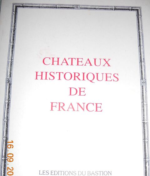 livre  chteaux historiques de France , ditions du Bastion  10 Ervy-le-Chtel (10)