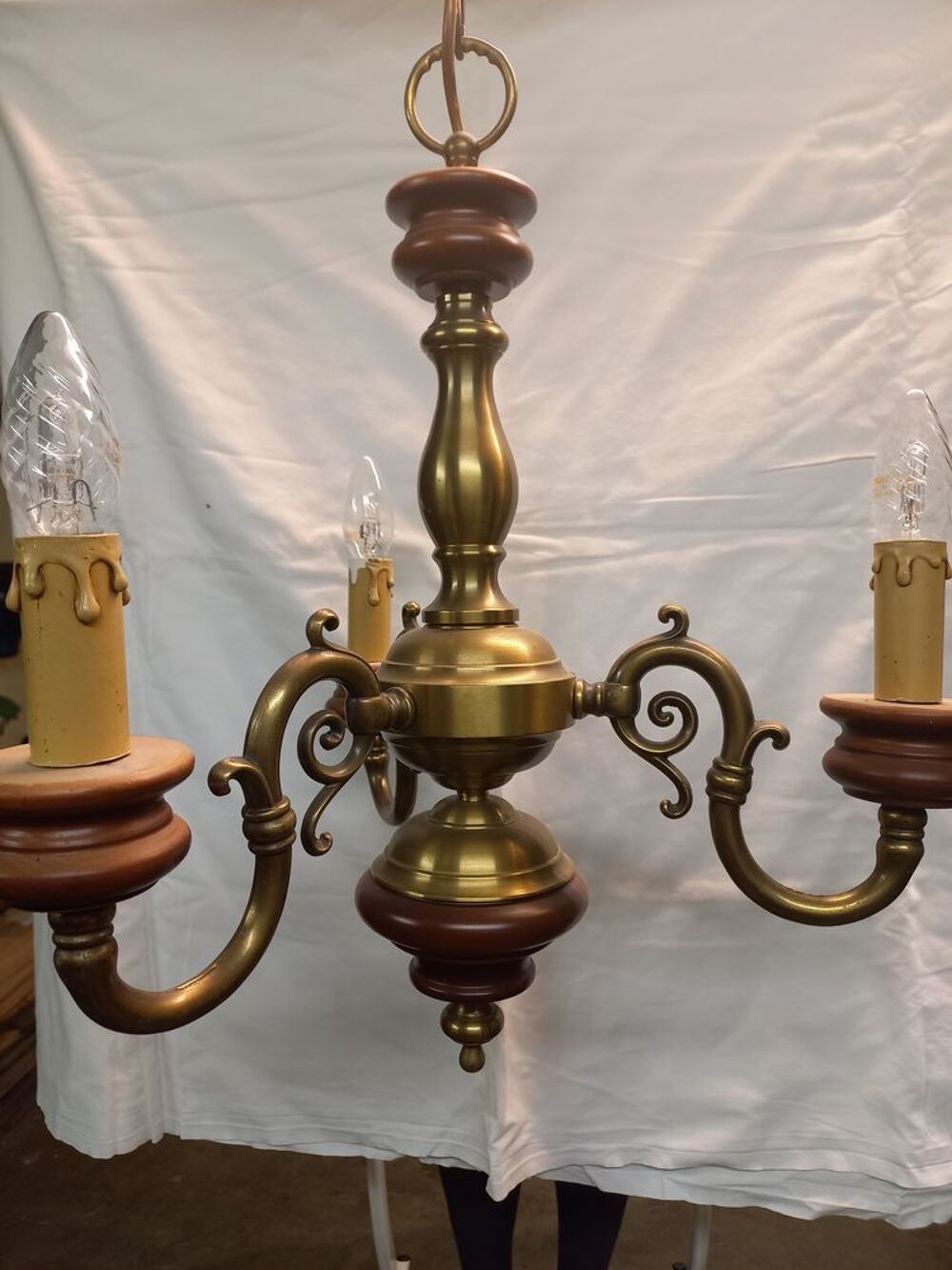 Lot de 2 luminaires en bronze Décoration