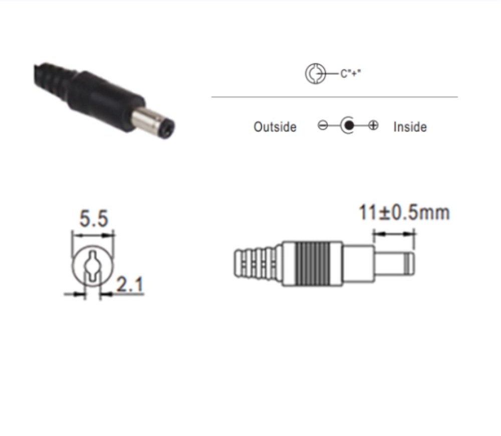 Adaptateur YS12V-2400500E Matériel informatique