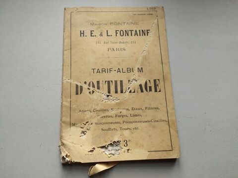 Catalogue Outillage Maison Fontaine Paris 1893 1 Loches (37)