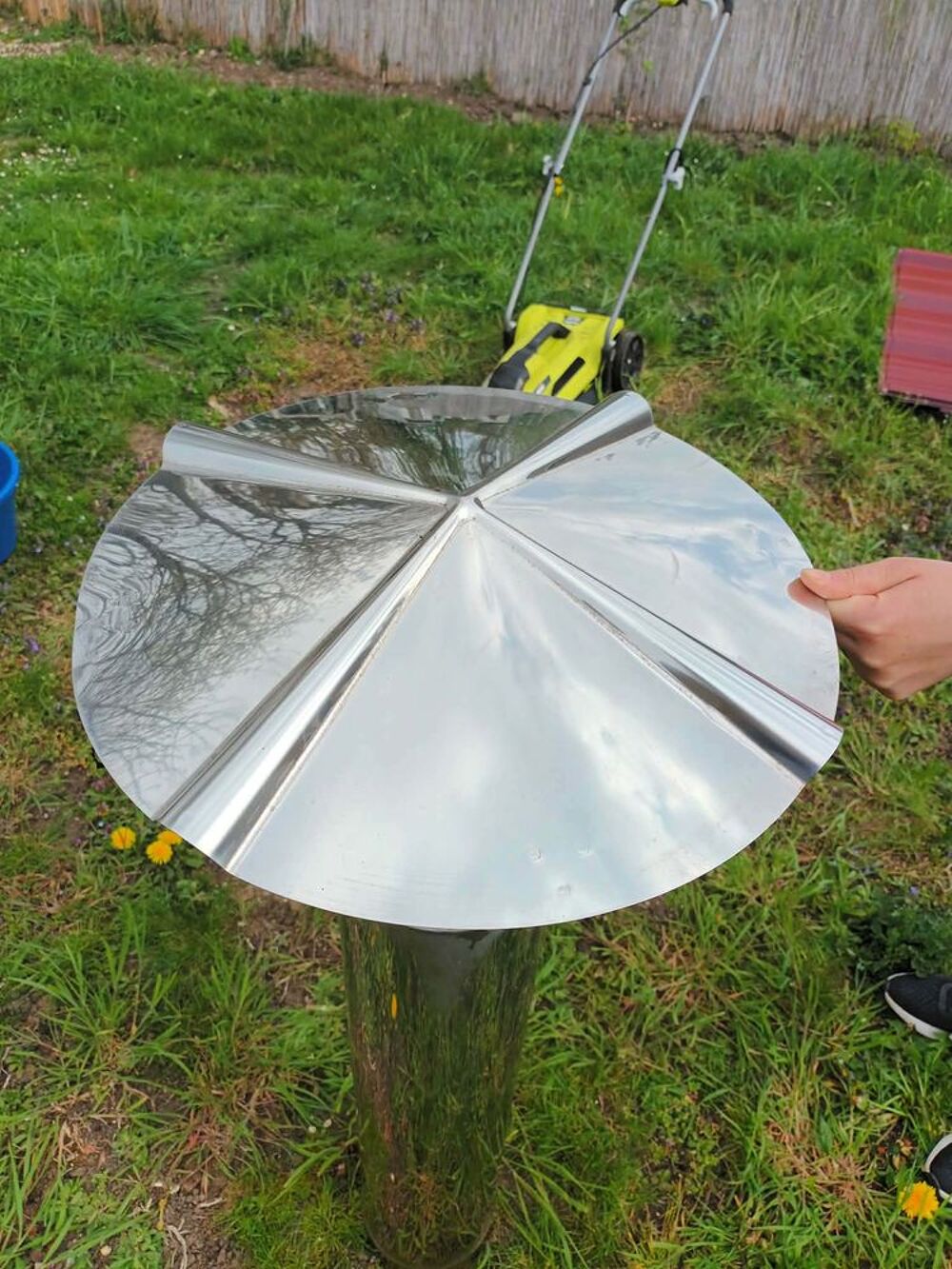 CONDUIT AVEC CHAPEAU DE CHEMINEE Bricolage