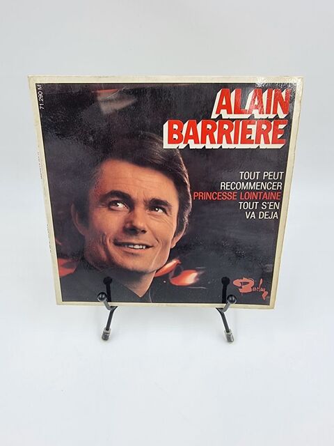 Vinyle 45 tours Alain Barriere : Tout peut Recommencer 2 Vulbens (74)