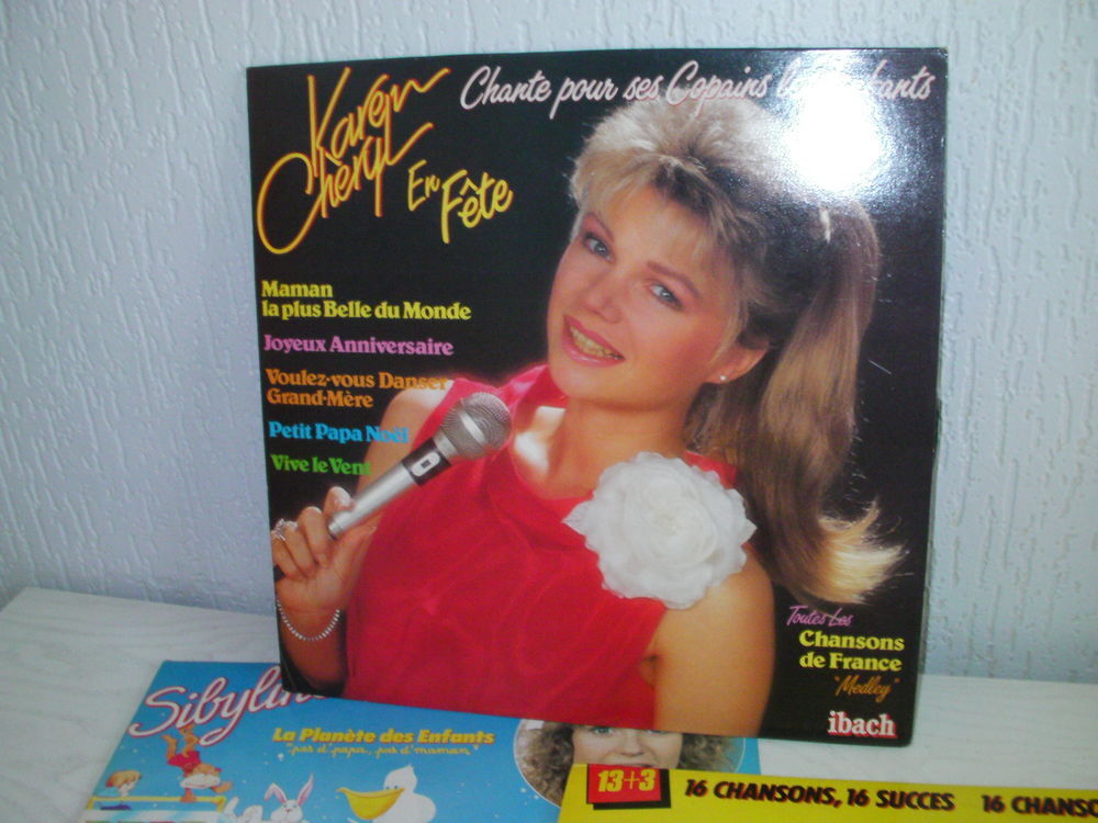  chansons pour enfants Karen CHERYL, DANSE des CANARDS CD et vinyles