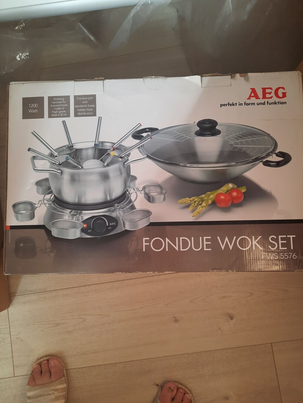 Fondue Wok Set Electroménager