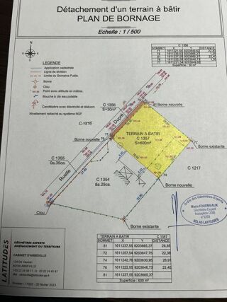  Terrain � vendre 600 m�