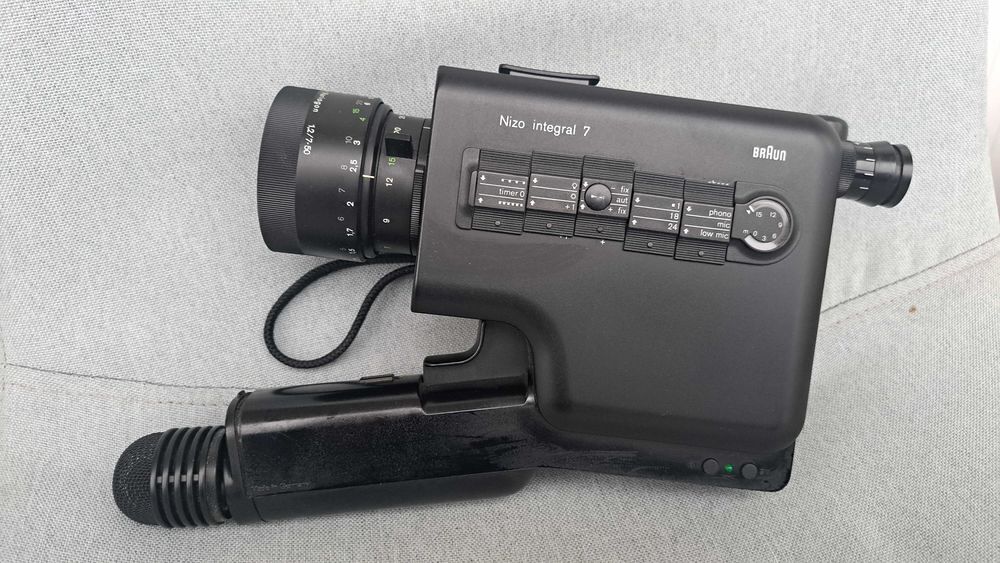 Cam&eacute;ra super 8 Braun Nizo integral 7 Photos/Video/TV