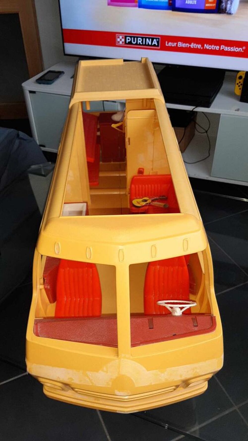 ancien camping car barbie