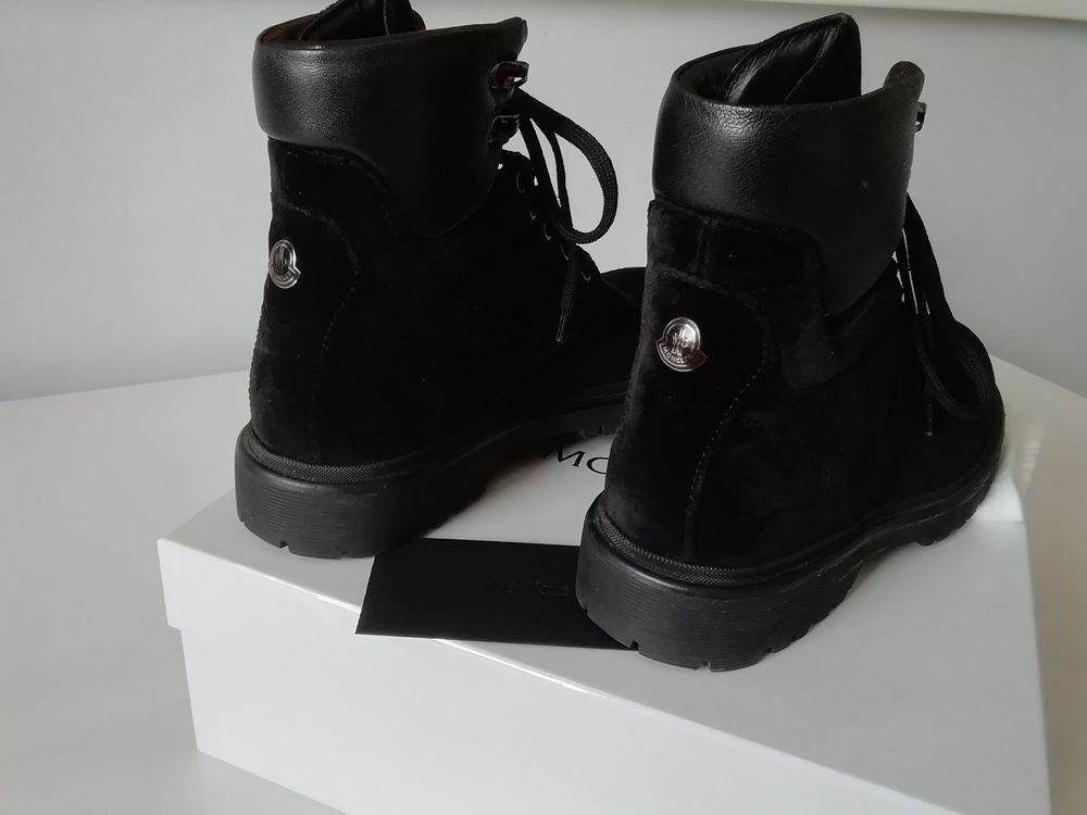Bottes Moncler noires Chaussures
