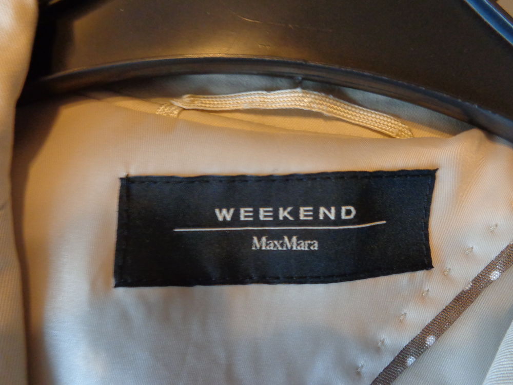 Veste l&eacute;g&egrave;re beige WEEKEND MaxMara Vêtements