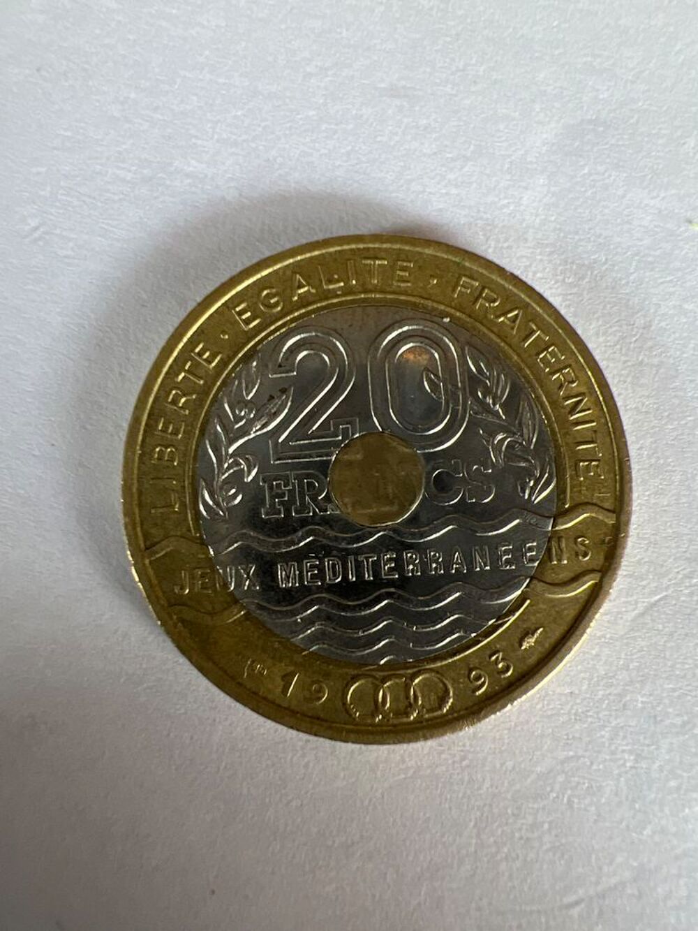 20 franc 1993 Jeux mediteraneen 