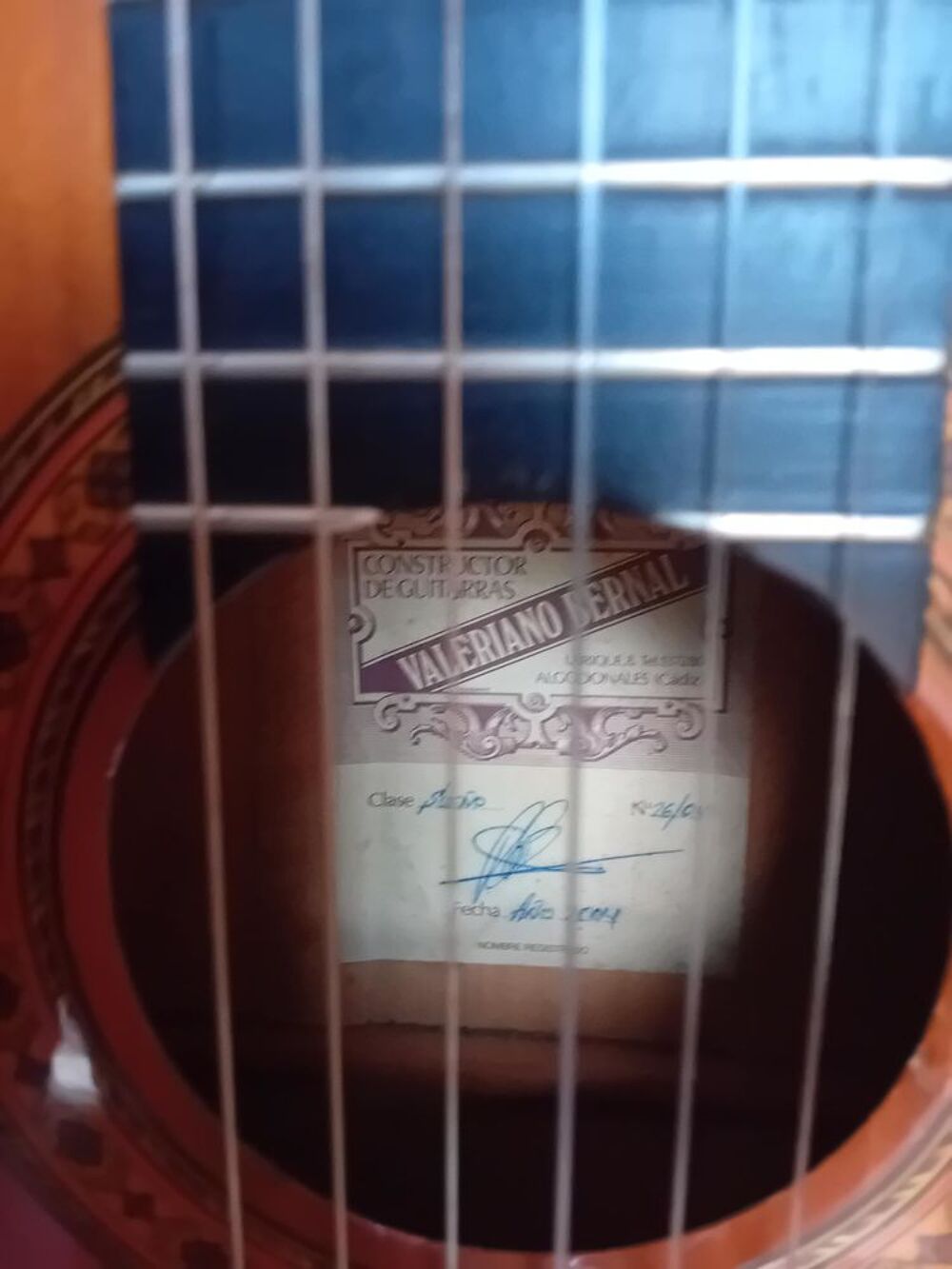 guitare flamenca val&eacute;riano bernal Instruments de musique