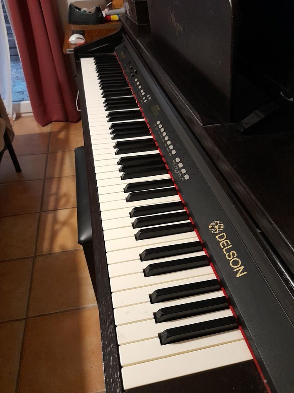 piano num&eacute;rique DELSON allegro 88 touches avec son Instruments de musique