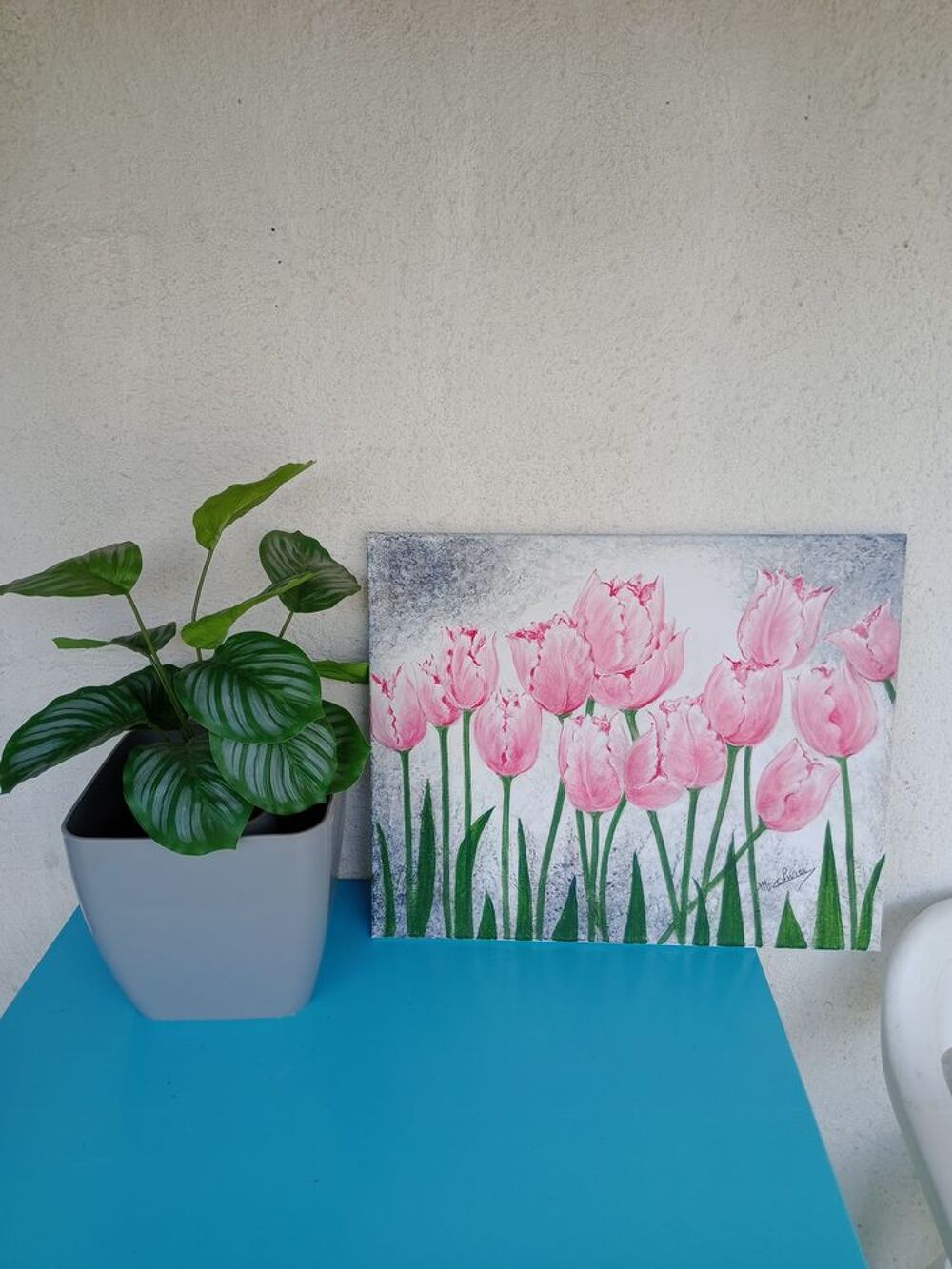 Tableau - d&eacute;coration - peinture acrylique Décoration