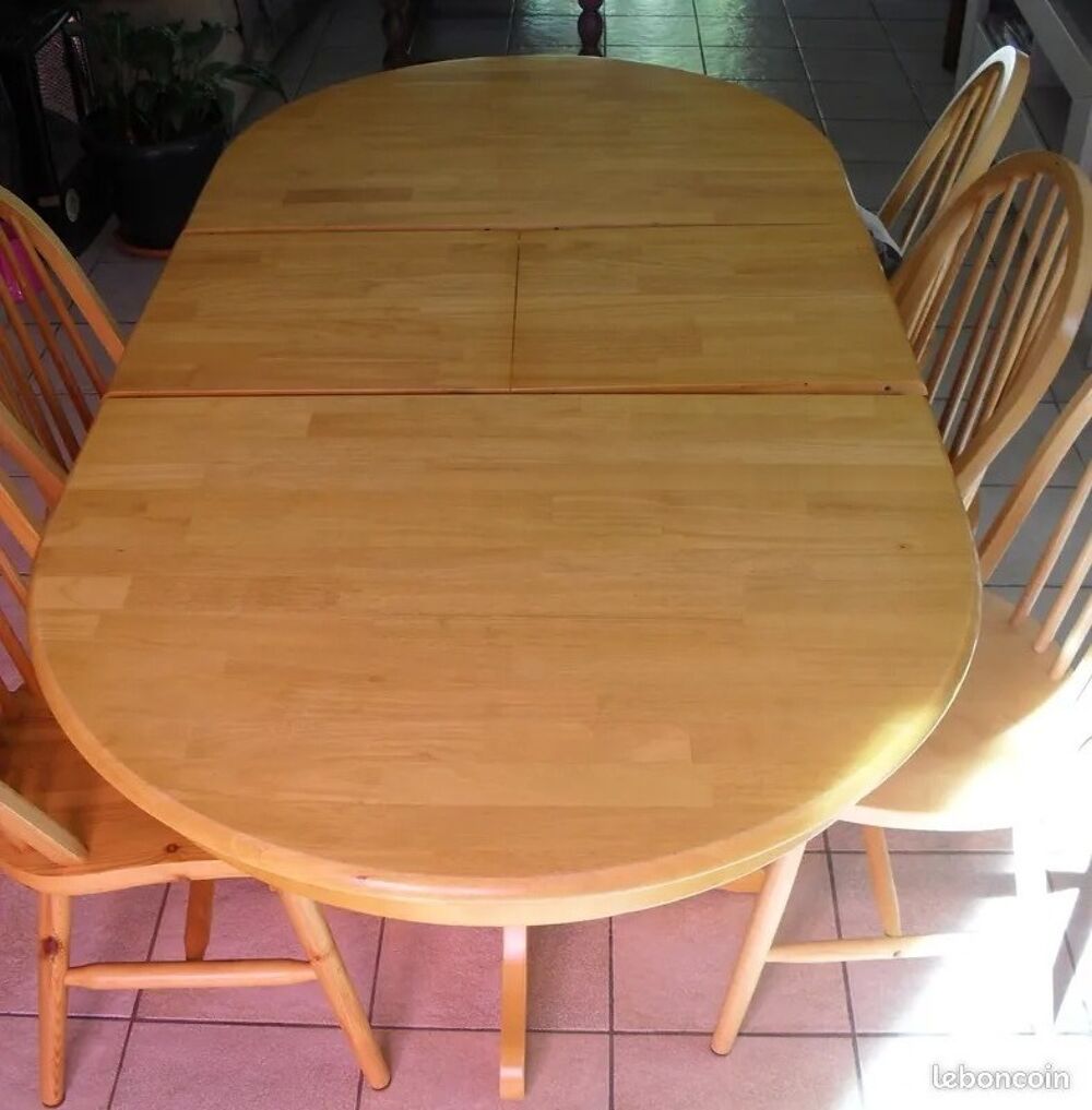 Table en pin Meubles