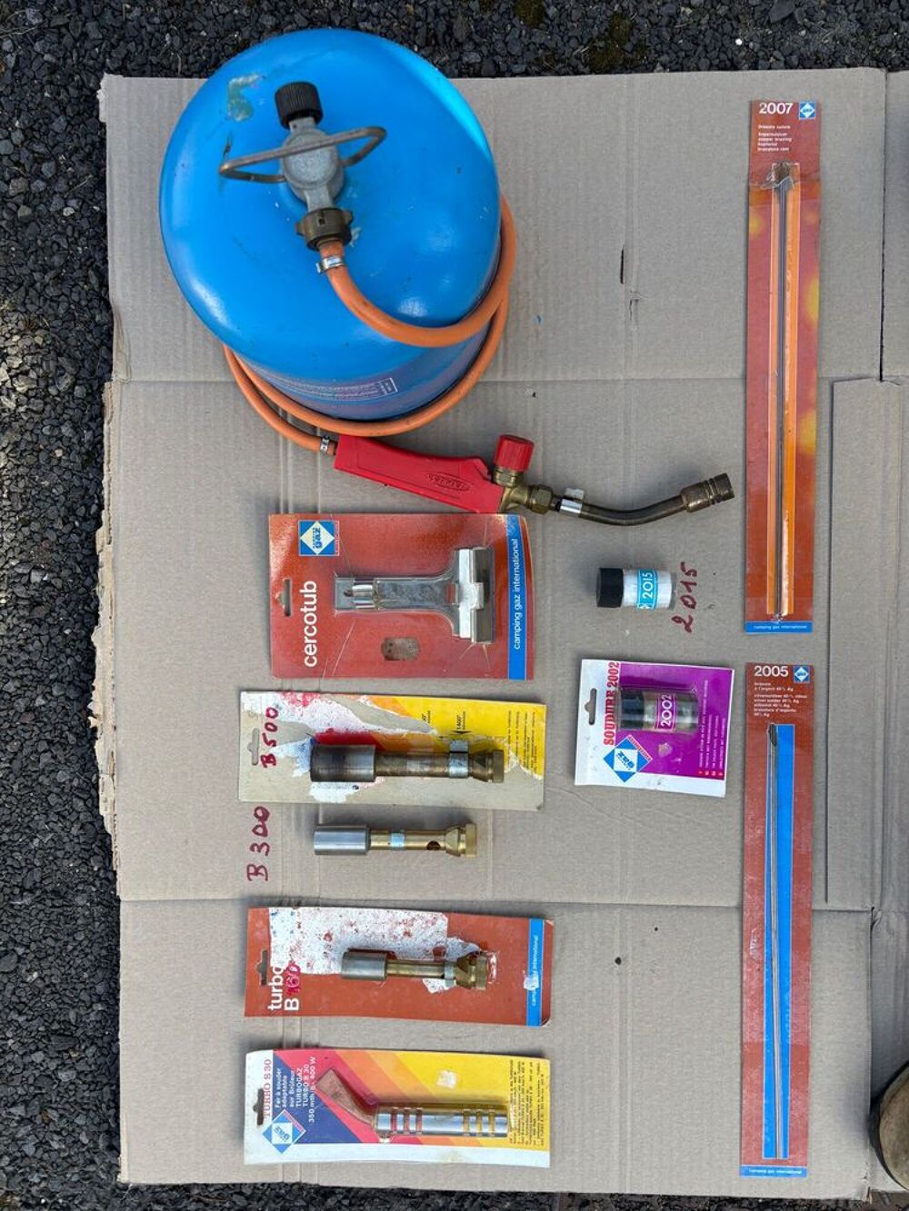 chalumeau turbo gaz (ensemble complet) 1850 &deg; Bricolage